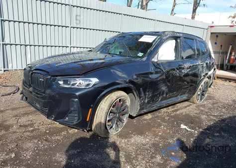2022 BMW X3 M40I z USA, uszkodzony, nr VIN 5UX83DP02N9K07112